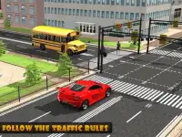 Bus Sekolah driver Simulator Screen Shot 9