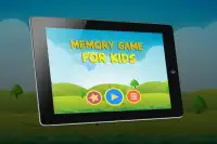 Memory game for kids - Animals,  Emoji & Cartoons Screen Shot 0