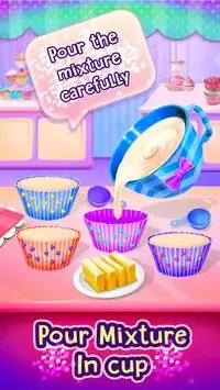 Cupcake Maker - Cooking Baking Kids Game Screen Shot 1