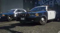 Mengemudi mobil polisi Screen Shot 3