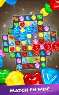 Gummy Drop: match 3 en bouw Screen Shot 0