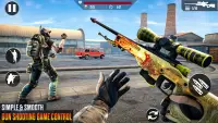 Commando puška strelec brezplačno streljanje igra Screen Shot 1