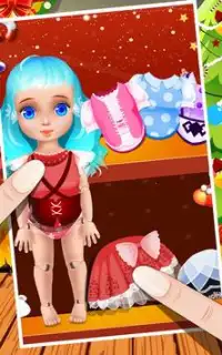 My Christmas Doll: Girls Games Screen Shot 10
