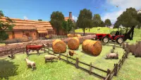 Modern Farm Simulator 19: New Tractor Farming Game Screen Shot 1