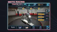 Moto Racing: Traffic City Screen Shot 1