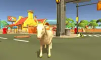 Crazy Goat Rampage Sim 3D Screen Shot 2