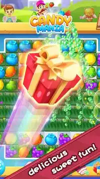 Sweet Candy Fever - New Fruit Crush Game Free Screen Shot 4