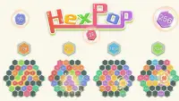 HexPop: Merge number to 2048, Free Puzzle Games Screen Shot 6