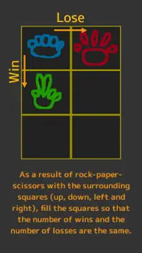 Rock-Paper-Scissors Puzzle Screen Shot 2
