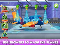 Trò chơi trẻ em rửa máy bay Screen Shot 0