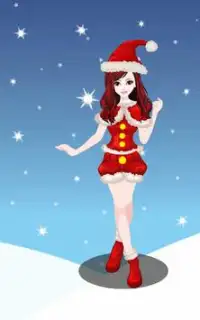 Jogo de Natal Dress Up Screen Shot 0