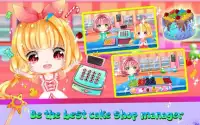 Princess Cherry Cake Piekarnia sklep dla dzieci Screen Shot 4