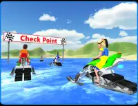 Kids Water Bike Racing 3D Screen Shot 6