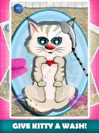My Pet Kitty Cat Makeover Spa Screen Shot 0