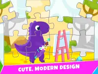 Bini Dino Puzzles for Kids! Screen Shot 14