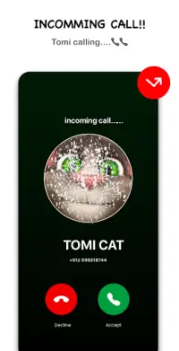 Cat Tom's video call   chat Screen Shot 1
