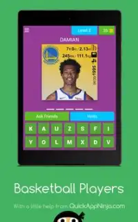 Basketball Players Guess Game Screen Shot 10