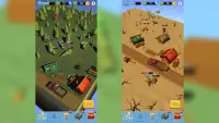 Wood Inc. - 3D Idle jeu simulateur de bûcheron Screen Shot 3