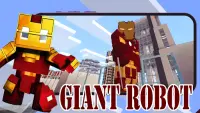 Iron Man Skin Mod Minecraft Screen Shot 3