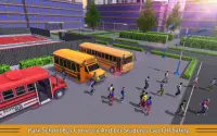 School Bus Game Pro Screen Shot 1