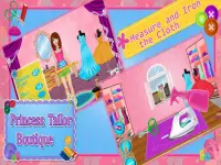 Princess Tailor Boutique Games - Girl Games Screen Shot 1