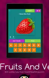 Fruits Quiz For Kids:Food Quiz Screen Shot 4