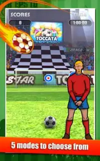 Flick-n-Score - Soccer Edition Screen Shot 1