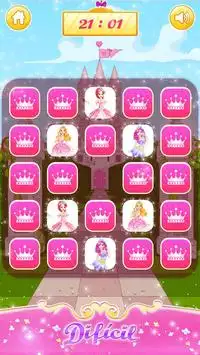 Barbie Princesa jogo memória Screen Shot 2