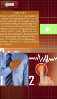 Heart Rate Monitor Simulator Screen Shot 1