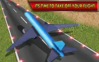 terbang jet pesawat pejuang kota 3d pilot Screen Shot 1