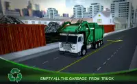 Garbage Truck Driver Simulator Screen Shot 2