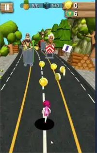 Subway Poppy : Amazing Trolls 3D Game Screen Shot 1