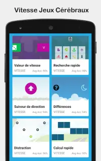 Brainia : jeux d'entraînement cérébral Screen Shot 4