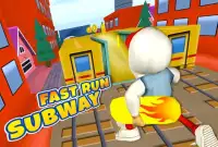 3D Train Castle Kids Surf  Run Screen Shot 2
