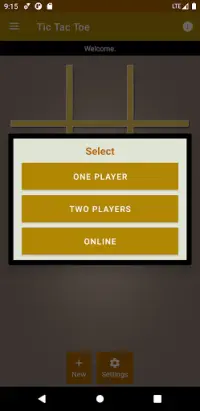 Tic Tac Toe Screen Shot 1