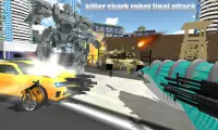 Warrior Robot Shark Game:Angry Shark Simulator App Screen Shot 5