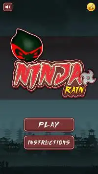 Ninja Rain Screen Shot 0
