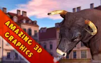 Angry Bull Attack: tiroteo de la corrida de toros Screen Shot 11