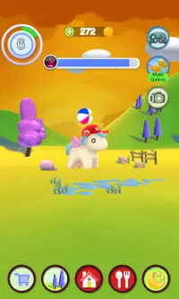 Talking Unicorn Screen Shot 1