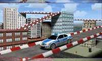 Police car Rooftop training 3d Screen Shot 2