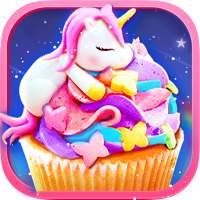 Rainbow Unicorn Foods & Desserts: Game Memasak