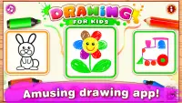 Bini Drawing for Kids Games Screen Shot 0