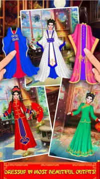 Chinese Doll - Fashion Salon Dress up & Makeover Screen Shot 14