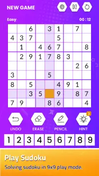 Sudoku - Sudoku, Puzzle & Number Game, Sudoku Game Screen Shot 5