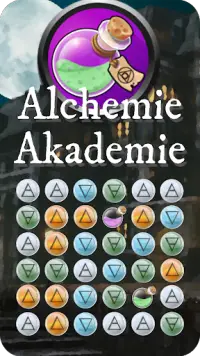Alchemie Akademie: Match-3 und Zusammenführen Screen Shot 0