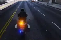 Real City Police  Motobike Race Simulator 2019 3D Screen Shot 2