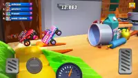 Race Car Driving Crash game Screen Shot 4