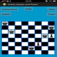 Chess Queen and Pawn Problem Screen Shot 4