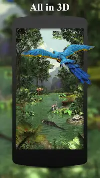 3D Rainforest Live Wallpaper Screen Shot 0
