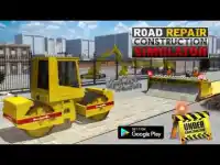Pothole Repair Heavy Duty Truck: Road Construction Screen Shot 0